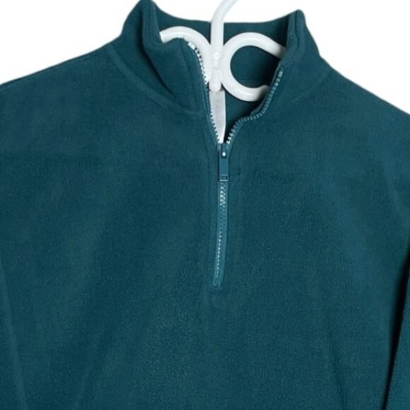 Fabletics XS Crop Sweaters Sweatshirts Cozy Winter Green Pocket Oversized Lounge - Picture 8 of 15